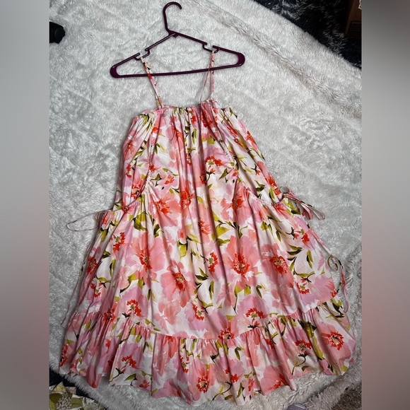 Misa Los Angeles Farrow Mini Dress in Blushing Flora Cotton, Size XS NWT - Picture 3 of 6